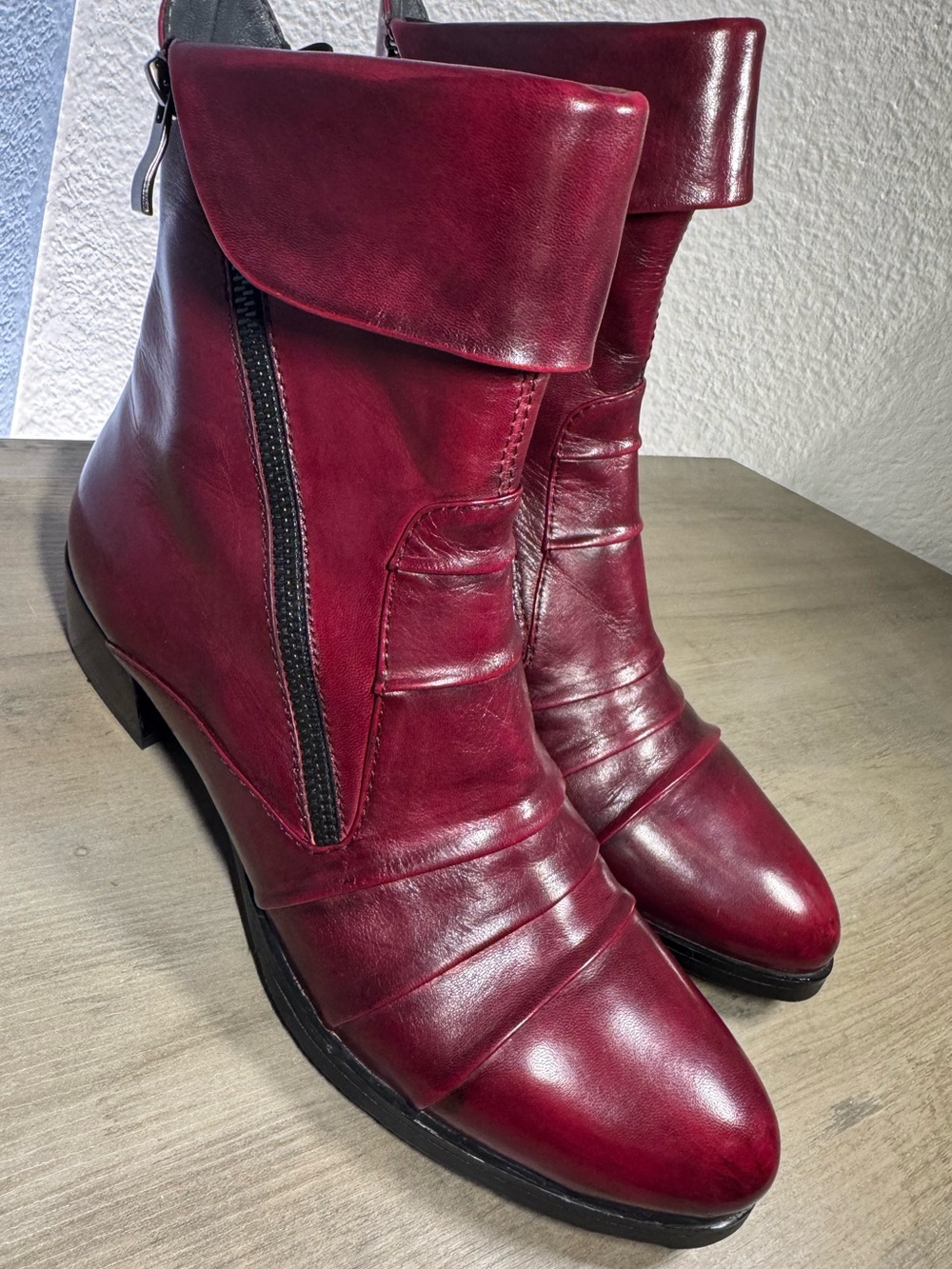 Vintage Everybody by BZ Moda Leather Jacket Coat Artsy Y2K Boutique